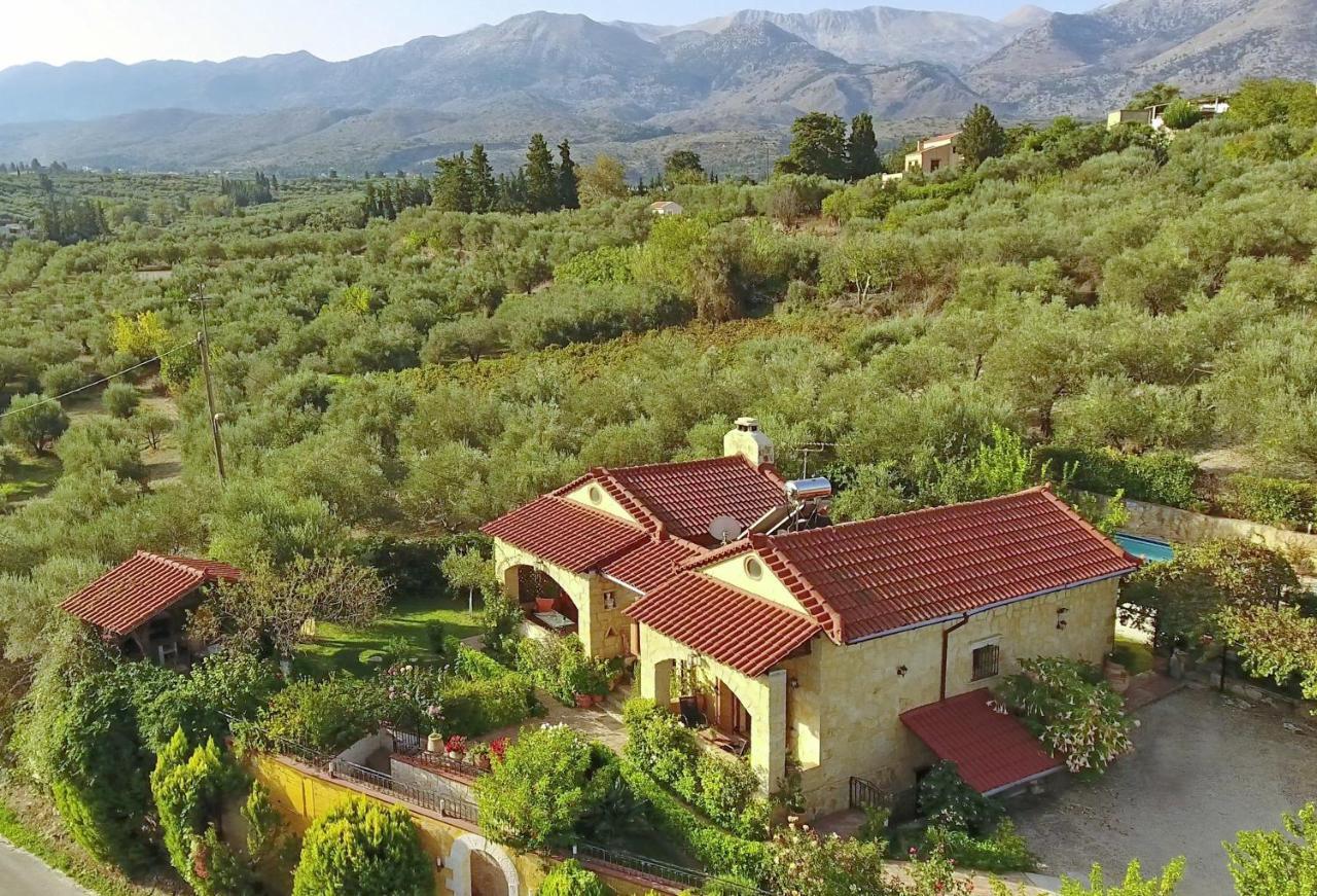 Villa Toula With Pool Nr Armeni Crete Makhairoi Luaran gambar